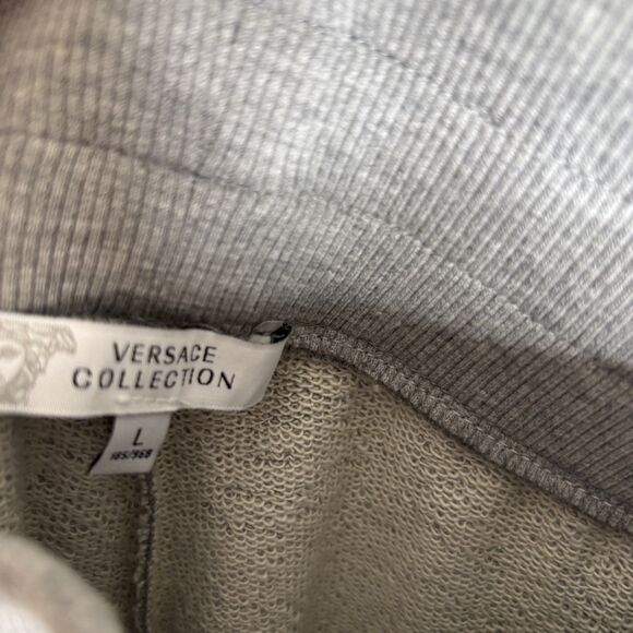 Versace Collection Gray Joggers - Picture 2 of 6